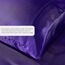 Satin-Bettlaken, King [4-teilig, lila] Hotel-Luxus-Bettwäsche-Set, seidig, extra weich, 1800 Mikrofaser, knitterfrei, farbecht, schmutzabweisend, tiefes Spannbetttuch, Bettlaken, Kissenbezüge