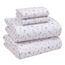 RUVANTI Flanell-Bettlaken-Sets für Queen-Size-Betten – 100% Baumwolle, gebürstetes Flanell-Bettwäsche-Set – Tiefe Taschen 40,6 cm (passend für bis zu 45,7 cm) – alle Jahreszeiten atmungsaktiv und