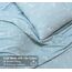 Ruvanti 100% Baumwolle, 4-teiliges Flanell-Bettlaken, Queen-Size-Größe, Tiefe Tasche, warm, super weich, atmungsaktiv, feuchtigkeitsableitend, Queen-Size-Bettlaken, blaublaublaugrün, Blumenmuster