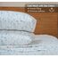 RUVANTI Bettwäsche-Set, 100% Baumwolle, Bio-Flanell, Queensize, Leinenblüten, 4-teilig