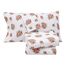 RUVANTI Flanell-Bettlaken-Sets für Queen-Size-Betten – 100 % Baumwolle, gebürstetes Flanell-Bettwäsche-Set – tiefe Taschen 40,6 cm (passend für bis zu 45,7 cm) – alle Jahreszeiten atmungsaktiv und