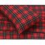 Ruvanti 4-teiliges Flanell-Bettwäsche-Set für Queen-Size-Betten, 100% Baumwolle, mit tiefen Taschen, warm, inklusive Bettlaken, Spannbetttuch und 2 Kissenbezügen (Kariertes Weihnachtsmotiv)