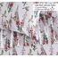Ruvanti 100% Baumwolle, 4-teiliges Flanell-Bettlaken, volle Tasche, warm, super weich, atmungsaktiv, feuchtigkeitsableitend, volle Größe, Spannbetttuch, 2 Kissenbezüge – Jasmin-Stempel