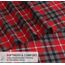 Ruvanti 4-teiliges Flanell-Bettwäsche-Set für Queen-Size-Betten, 100% Baumwolle, mit tiefen Taschen, warm, inklusive Bettlaken, Spannbetttuch und 2 Kissenbezügen (Kariertes Weihnachtsmotiv)
