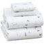 Ruvanti 100 % Baumwolle, 4-teiliges Flanell-Bettlaken, volle Tasche, warm, super weich, atmungsaktiv, feuchtigkeitsableitend, volle Größe, Spannbetttuch, 2 Kissenbezüge – Liberty