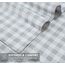 Ruvanti 100% Baumwolle, 4-teiliges Flanell-Bettlaken, King Balance, kariert, grau, tiefes Taschenwärmer, superweich, atmungsaktiv, inkl. Bettlaken, Spannbetttuch und 2 Kissenbezügen