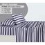 RUVANTI Flanell-Bettlaken-Set, 100% Baumwolle, doppelt gebürstet, Tiefe Taschen, 40,6 cm, für alle Jahreszeiten, atmungsaktiv und extra weich, warm und gemütlich, 4-teilig, Maritime Streifen