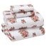 RUVANTI Flanell-Bettlaken-Sets für King-Size-Betten – 100% Baumwolle, gebürstetes Flanell-Bettwäsche-Set – Tiefe Taschen 40,6 cm (passend für bis zu 45,7 cm) – alle Jahreszeiten atmungsaktiv und