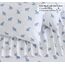 RUVANTI 100 % Baumwolle, 4 Stück Flanell-Bettlaken, volle Größe, tiefe Tasche, warm, super weich, atmungsaktiv, Bett inklusive Spannbetttuch, 2 Kissenbezüge – ganz grau (ZT-FLST-0104)