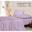 RUVANTI Flanell-Bettwäsche-Set für King-Size-Bett, 100 % Baumwolle, doppelt gebürstet, tiefe Taschen, 40,6 cm, für alle Jahreszeiten, atmungsaktiv und extra weich, warm und gemütlich, 4-teilig, Rosa