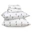 RUVANTI Flurry Friends Flanell-Bettwäsche-Set für King-Size-Betten – 100% gebürstete Baumwolle, Tiefe Taschen, 40,6 cm, atmungsaktiv und extra weich, warm und gemütlich, 4-teilig
