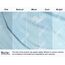 RUVANTI 100% Baumwolle, 4-teiliges Flanell-Bettlaken für King-Size-Bett, Tiefe Tasche, warm, super weich, atmungsaktiv, feuchtigkeitsableitend, Spannbetttuch, 2 Kissenbezüge – Ditsy