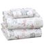 RUVANTI Flanell-Bettlaken-Sets für Doppelbetten – 100% Baumwolle, gebürstetes Flanell-Bettwäsche-Set – Tiefe Taschen 40,6 cm (passend für bis zu 45,7 cm) – alle Jahreszeiten atmungsaktiv und super