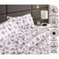 RUVANTI Flanell-Bettlaken-Sets für King-Size-Betten – 100% Baumwolle, gebürstetes Flanell-Bettwäsche-Set – Tiefe Taschen 40,6 cm (passend für bis zu 45,7 cm) – alle Jahreszeiten atmungsaktiv und