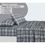 RUVANTI Flanell-Bettlaken-Set, 100% Baumwolle, doppelt gebürstet, Tiefe Taschen, 40,6 cm, für alle Jahreszeiten, atmungsaktiv und extra weich, warm und gemütlich, 4-teilig, Mintgrau