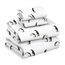 RUVANTI 100% Baumwolle, 4-teiliges Flanell-Bettlaken-Set, California King, Tiefe Tasche, warm, super weich, atmungsaktiv, feuchtigkeitsableitend, Flanell-Bettlaken-Set, Balance, kariert, Braun