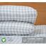 Ruvanti 4-teiliges Flanell-Bettwäsche-Set Queen Balance Karomuster Grau Tiefe Taschenwärmer Super weich – atmungsaktiv Feuchtigkeitstransport Flanell-Bettlaken-Set Queen-Size-Bett mit Bettlaken