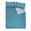 Sleepdown Bettdecke, Baumwolle Polyester, blaugrün, King Size