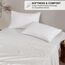 RUVANTI Flanell-Bettlaken, California-King-Size-Bett, 100 % Baumwolle, gebürstet, Kalifornien, Kingsize-Bett, tiefe Taschen, 40,6 cm, für alle Jahreszeiten, atmungsaktiv und extra weich, warm und