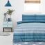 Sleepdown Bettdecke, Baumwolle Polyester, blaugrün, Einzelbett
