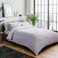 Sleepdown Bettdecke, Baumwolle Polyester, schwarz/grau, Einzelbett