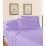Elegant Comfort Bettwäsche-Set, luxuriös, weich, Fadenzahl 1500, ägyptische Qualität, Knitter- und lichtbeständig, 3 Stück Modern Full Lavendel