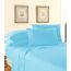 Elegant Comfort Bettwäsche-Set, luxuriös, weich, Fadenzahl 1500, ägyptische Qualität, Knitter- und lichtbeständig, 3 Stück Modern King Aqua