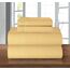 Elegant Comfort Bettwäsche-Set, luxuriös, weich, Fadenzahl 1500, ägyptische Qualität, Knitter- und lichtbeständig, 3 Stück Modern Twin/Twin XL Kamelgold