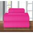 Elegant Comfort Bettwäsche-Set, luxuriös, weich, Fadenzahl 1500, ägyptische Qualität, Knitter- und lichtbeständig, 3 Stück Modern Twin/Twin XL hot pink