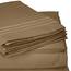 Eleganten Komfort 1500 Fadenzahl knitterfrei Ägyptische Qualität Ultra Weich Luxuriöse 4er Set Bed Sheet, Taupe, Volle Größe