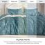 JELLYMONI Bettbezug, Queen-Size, Graublau, 3-teiliges Boho-Bettwäsche-Set, kariert, Polyester, getuftet, Bohemian-Jacquard-Strick, strukturierter Bettbezug, 228,6 x 228,6 cm, rautenförmiges