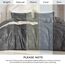 JELLYMONI Bettbezug, Queen-Size, Dunkelgrau, 3-teiliges Boho-Bettwäsche-Set, kariert, Polyester, getuftet, Bohemian-Jacquard-Strick, strukturierter Bettbezug, 228,6 x 228,6 cm, rautenförmiges