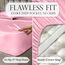 Satin-Bettwäsche-Set für Doppelbetten (3 Teile, 8 Farben), seidiges Satin-Bettwäsche-Set mit Kissenbezug, Satin-Spannbetttuch – rosa Satin-Spannbettlaken, Satin-Spannbettlaken, Twin, Satin-Bettwäsche