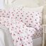 Great Bay Home 100% türkische Baumwolle Twin Kids Holiday Flanell-Bettlaken-Set | Spannbettlaken mit tiefen Taschen, weiche Laken | warme Bettlaken, sanforisiertes und fusselfreies Flanell-Bettlaken