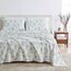 Great Bay Home Flanell-Bettwäsche-Set für Einzelbett, 100 % türkische Baumwolle, doppelt gebürstet, Lodge,-bedruckt, ultraweich, gemütlich, 3-teiliges Bettwäsche-Set (Wild Acres, Salbei)