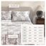 Great Bay Home Flanell-Bettwäsche-Set aus 100 % türkischer Baumwolle, Blumenmuster, tiefe Taschen, warme, doppelt gebürstete Bettlaken, Flanell-Bettlaken von Great Bay Home (Twin, Toile – Grau)