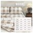 Great Bay Home Flanell-Bettwäsche-Set aus 100 % türkischer Baumwolle, Büffelkariert, tiefe Taschen, weiche Laken, warme, vorgeschrumpft und fusselfrei, Flanell-Bettlaken von Great Bay Home