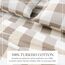 Great Bay Home Flanell-Bettwäsche-Set aus 100 % türkischer Baumwolle, Büffelkariert, tiefe Taschen, weiche Laken, warme, vorgeschrumpft und fusselfrei, Flanell-Bettlaken von Great Bay Home