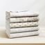 Great Bay Home Flanell-Bettwäsche-Set aus 100 % türkischer Baumwolle, Blumenmuster, tiefe Taschen, warme, doppelt gebürstete Bettlaken, Flanell-Bettlaken von Great Bay Home (Twin, Toile – Grau)