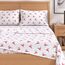 Great Bay Home 100% türkische Baumwolle Twin Kids Holiday Flanell-Bettlaken-Set | Spannbettlaken mit tiefen Taschen, weiche Laken | warme Bettlaken, sanforisiertes und fusselfreies Flanell-Bettlaken