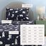 Great Bay Home Flanell-Bettwäsche-Set aus 100% türkischer Baumwolle, Tiefe Taschen, weiche Bettlaken, warme, Anti-Pilling-Flanell-Bettlaken (King, Navy Polar Bears)