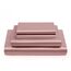 Vonty Satin-Bettlaken-Set, 1 tiefes Spannbetttuch, 1 Bettlaken und 1 Kopfkissenbezug, Rosa