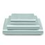 Vonty Satin-Bettlaken, Doppelbett, seidig, weiches Satin, Eisblau, Satin-Bettlaken-Set, 1 Spannbettlaken mit tiefen Taschen + 1 Bettlaken + 1 Kissenbezug
