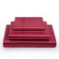 Vonty Satin-Bettlaken-Set, Queen-Size-Größe, seidig weiches Satin-Bettwäsche-Set, 1 Spannbettlaken mit tiefen Taschen + 1 Bettlaken + 2 Kissenbezüge, Burgunderrot