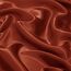 Vonty Satin Sheets California King Seidig weiches Satin-Bettwäsche-Set, 1 Spannbettlaken mit tiefen Taschen + 1 Bettlaken + 2 Kissenbezüge, Rostorange