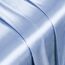 Vonty Satin-Bettlaken-Set, seidig weiches Satin, 1 Spannbettlaken mit tiefen Taschen + 1 Bettlaken + 1 Kissenbezug, Babyblau