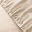 Vonty Satin Sheets California King Seidig weiches Satin-Bettwäsche-Set, 1 Spannbettlaken mit tiefen Taschen + 1 Bettlaken + 2 Kissenbezüge, Beige