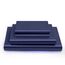 Vonty Satin-Bettlaken-Set, Queen-Size, 4-teilig: 1 Spannbetttuch mit tiefer Tasche, 1 Bettlaken + 2 Kissenbezüge in Marineblau, Rosa, Schwarz