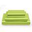 Vonty Satin-Bettlaken für Queensize-Bett, seidig weiches Satin, Limettengrün, 1 Spannbetttuch mit tiefer Tasche, 1 Bettlaken + 2 Kissenbezüge