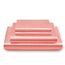 Vonty Satin-Bettlaken, volle Größe, seidig-weiches Satin-Bettwäsche-Set, 1 Spannbettlaken mit tiefen Taschen + 1 Bettlaken + 2 Kissenbezüge, Blush Pink